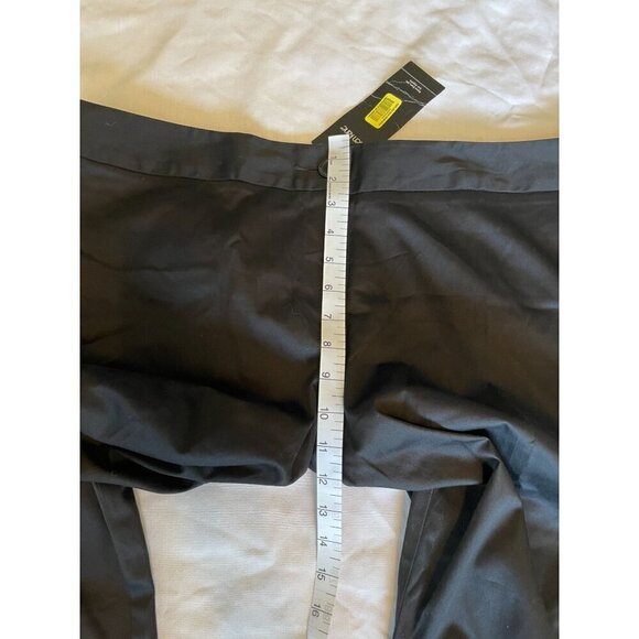 Karen Kane Womens Black Capri Size 18W Cotton Spandex Lifestyle Side Split NEW - Picture 8 of 11